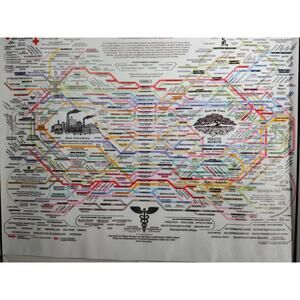 Big Pharma vs. Holistic Medicine Canvas Print – Conspiracy Infographic (18x12")